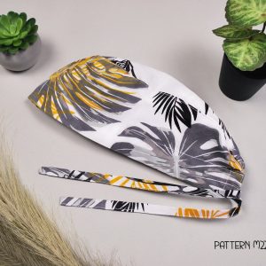 Stylish Scrub Caps for Men Elevate Your Surgical Style with Leaf-Inspired Designs