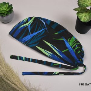 Stylish Scrub Caps for Men Elevate Your Surgical Style with Leaf-Inspired Designs