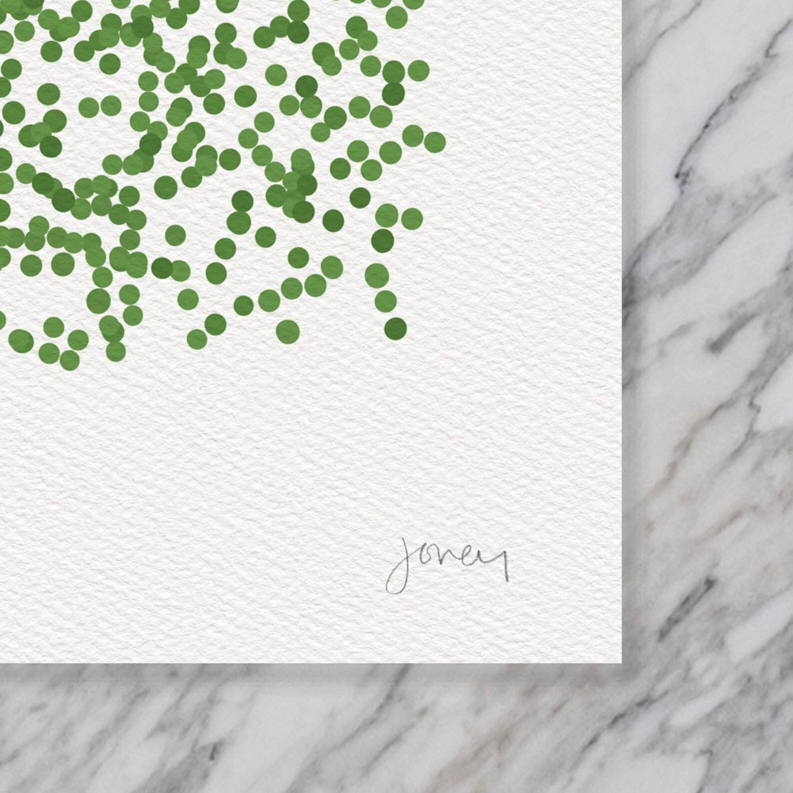 Summer Maple Art Print Signed and Printed by Jorey Hurley – Unframed or Framed (240707)