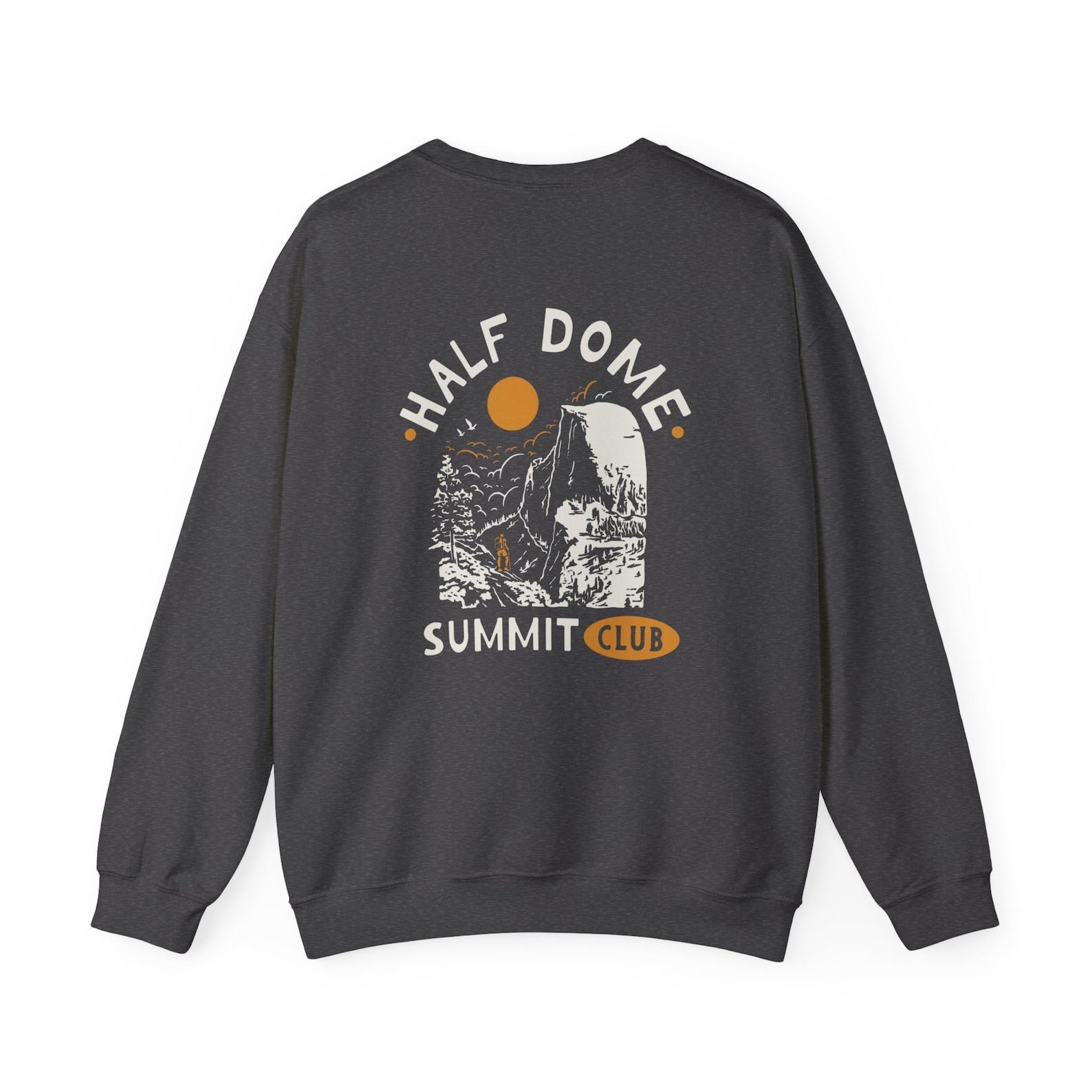 Summit Yosemite’s Half Dome in Style Conquer the Iconic Peak with Our Exclusive Sweatshirt