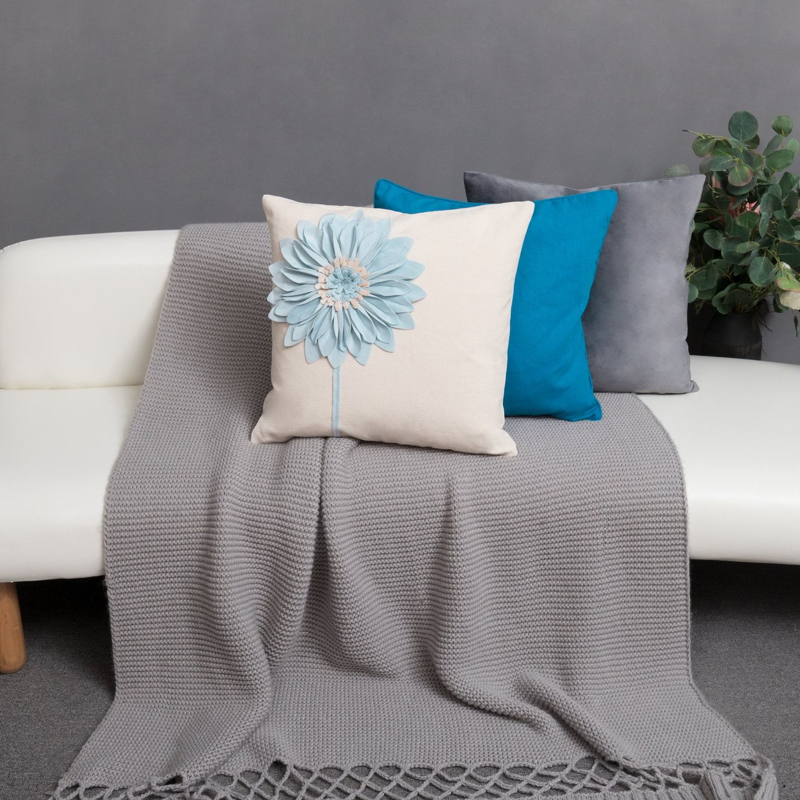 Sunflower Throw Pillow Cover Brighten Your Home with Floral Charm