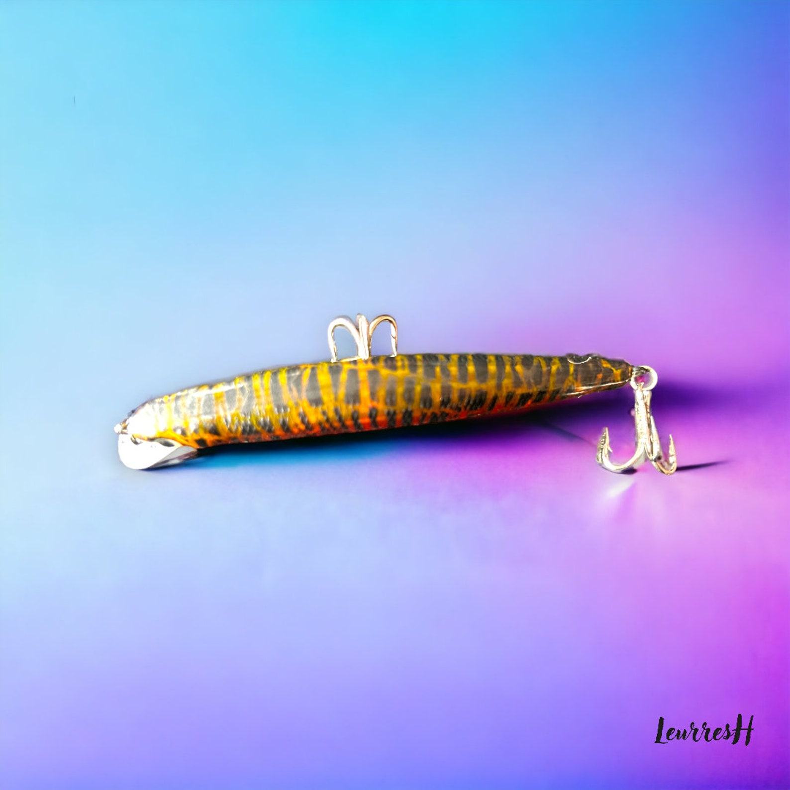 Sunset Silver Streak Premium Handmade Jerkbait for Angling Enthusiasts