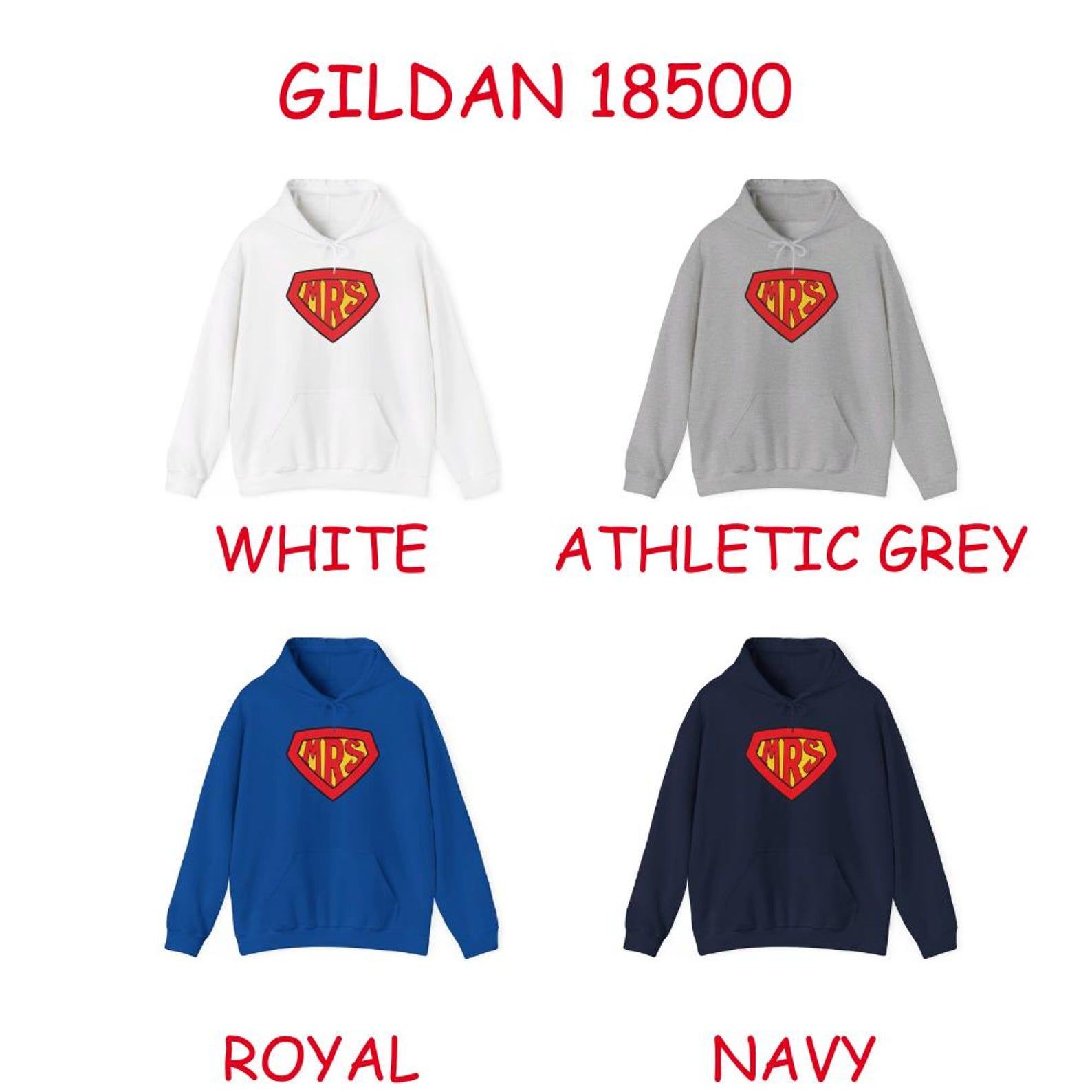 Superhero Mr. and Mrs. Hoodies Matching Couple’s Hoodies for Festive Hero Items