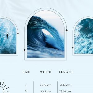 Surf’s Up Minimalist Racerback Tank Top for Water Warriors and Beach Lovers