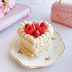Sweeten Your Senses Berries Cake Candle, a Delightful Treat for the Soul