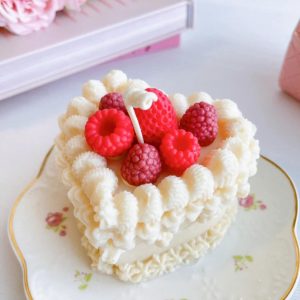 Sweeten Your Senses Berries Cake Candle, a Delightful Treat for the Soul