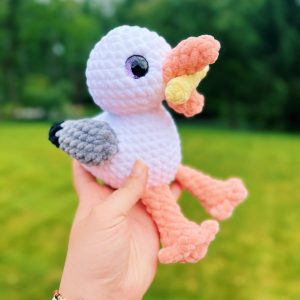 Swift the Seagull Crochet Your Own Coastal Companion