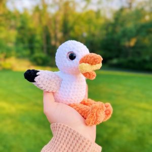 Swift the Seagull Crochet Your Own Coastal Companion