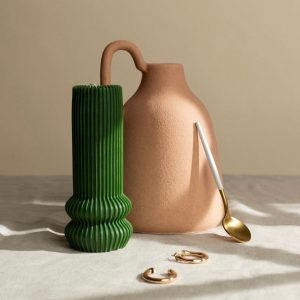 Tall and Elegant Illuminate Your Space with Geometric Pillar Candles