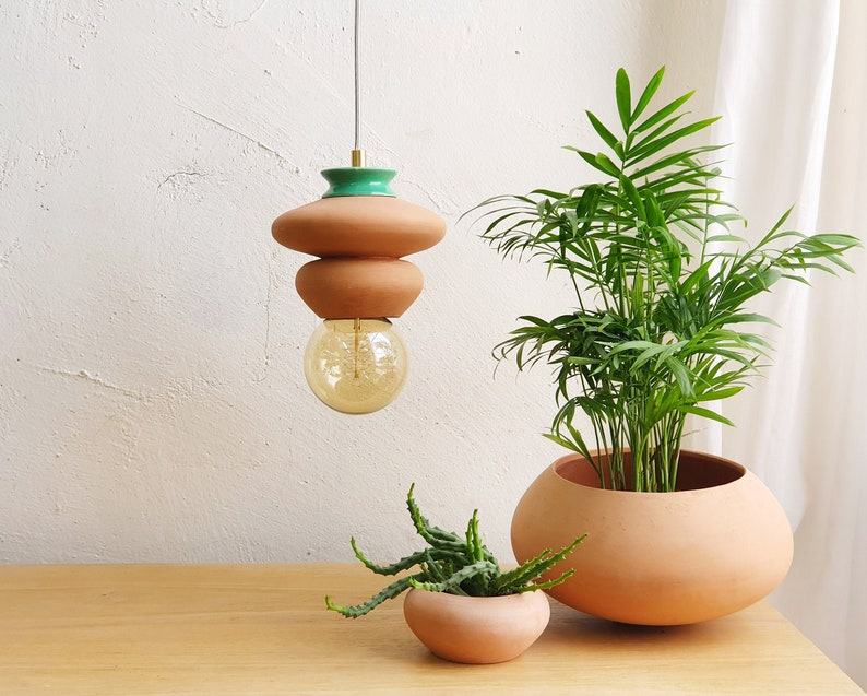 Terracotta Pendant Lamp Earthy Elegance to Illuminate Your Abode