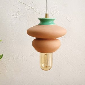 Terracotta Pendant Lamp Earthy Elegance to Illuminate Your Abode
