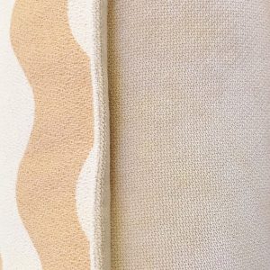 Terracotta Wavy Stripe Pillow Cover Elevate Your Home Decor with Bohemian Charm