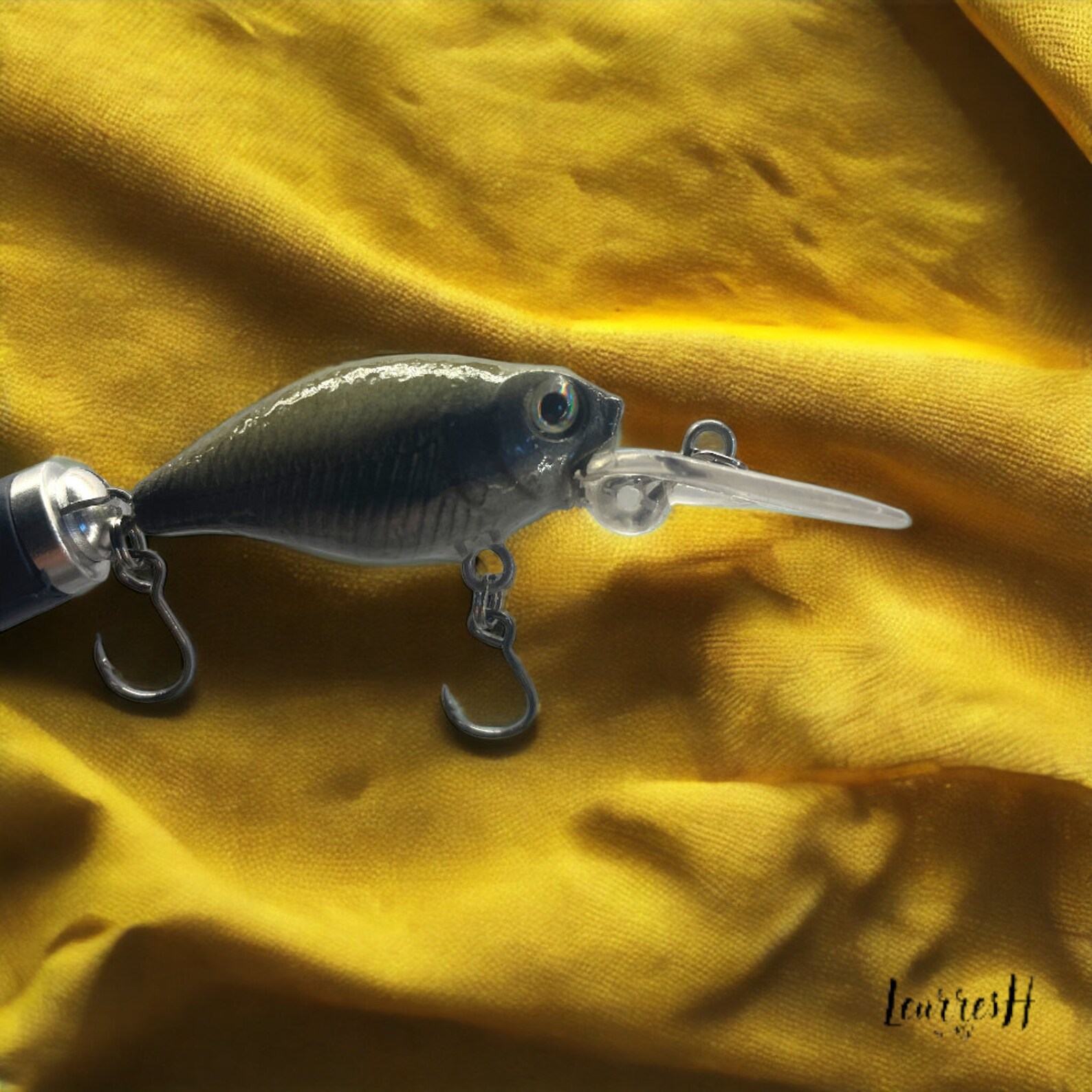 The Glittering Roach Handcrafted Hard Fishing Lure for Trout and Perch