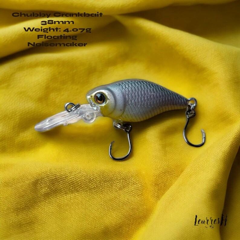 The Glittering Roach Handcrafted Hard Fishing Lure for Trout and Perch