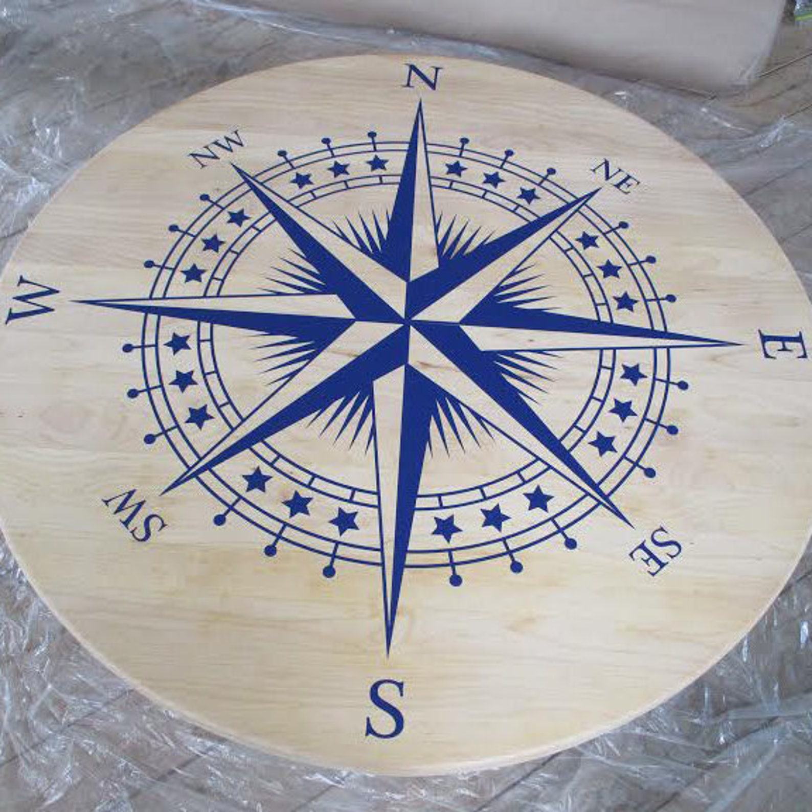 The Patriot Compass Wall Decal Embark on a Nautical Adventure for Your Home