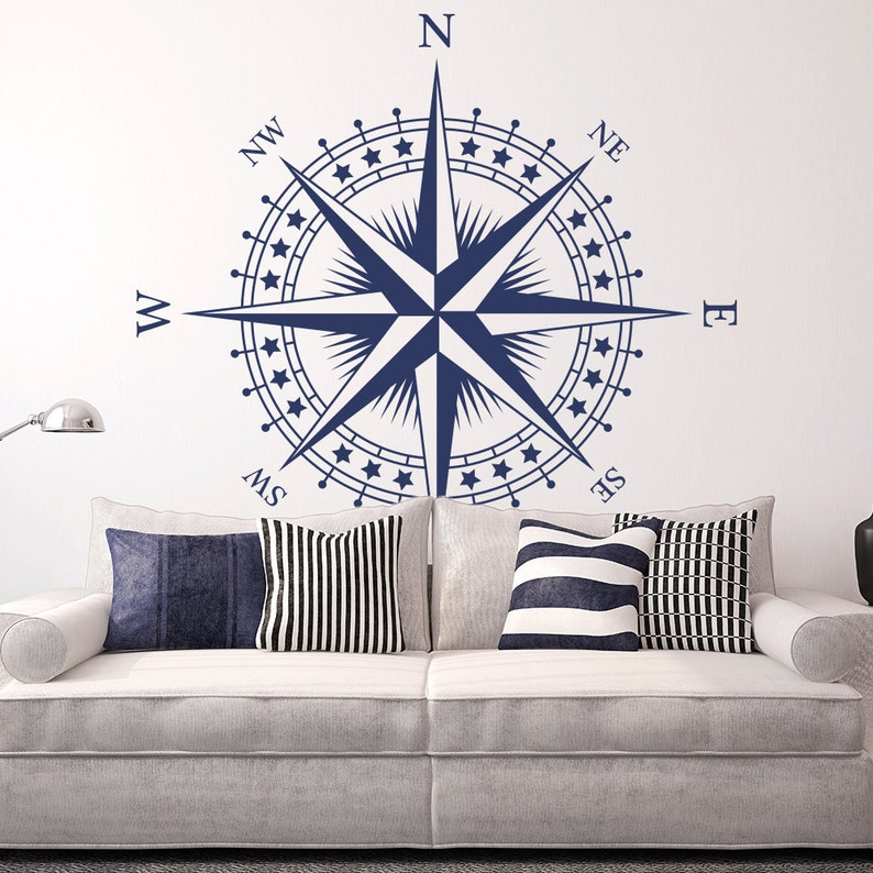 The Patriot Compass Wall Decal Embark on a Nautical Adventure for Your Home