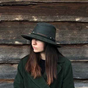 The Wanderer Waterproof Fedora Hat for Women – Stay Dry and Stylish in Any Weather