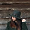 The Wanderer Waterproof Fedora Hat for Women – Stay Dry and Stylish in Any Weather