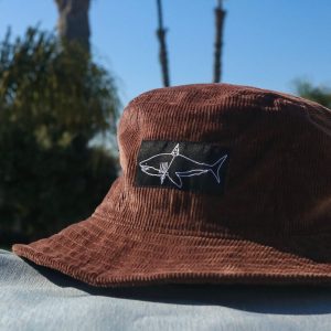 The Weekend Getaway Dark Brown Corduroy Bucket Hat
