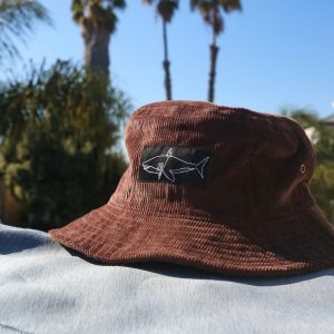 The Weekend Getaway Dark Brown Corduroy Bucket Hat