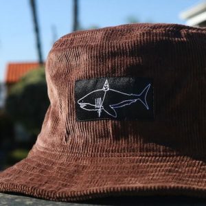 The Weekend Getaway Dark Brown Corduroy Bucket Hat