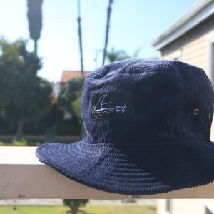 The Weekend Getaway Navy Corduroy Bucket Hat
