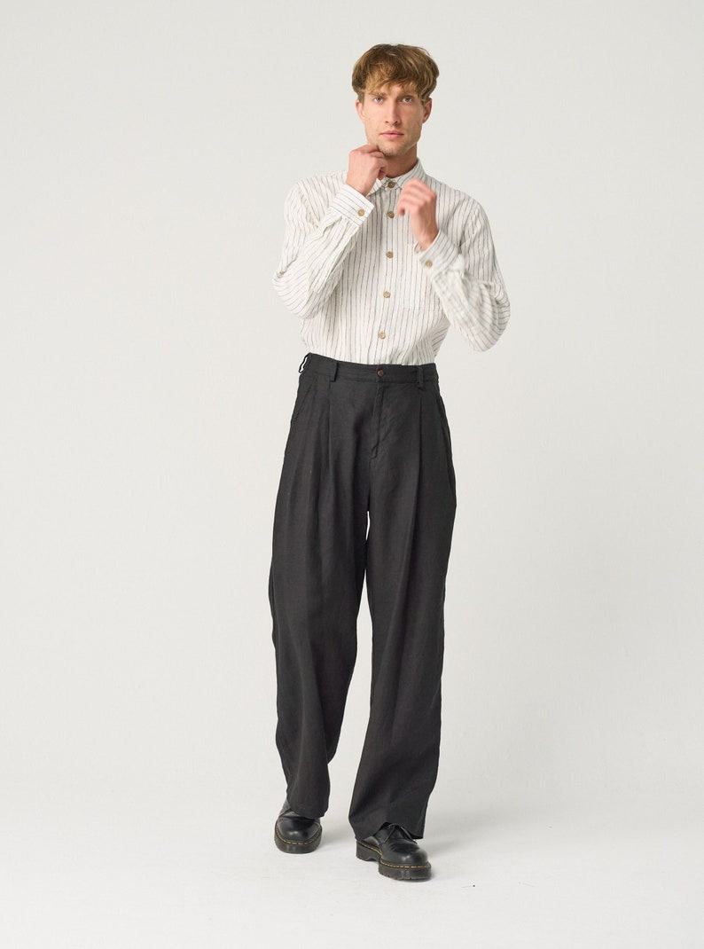 THEO Premium Linen Pants for Men | Comfort & Style in Every Step