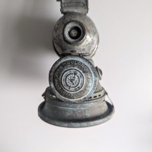 Three Antique Vintage Joseph Lucas Bicycle Lamps Illuminate Your Ride with Timeless Charm