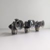 Three Antique Vintage Joseph Lucas Bicycle Lamps Illuminate Your Ride with Timeless Charm
