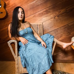 Tiered Pocket Skirt Boho Maxi Comfort in All-Natural Cotton