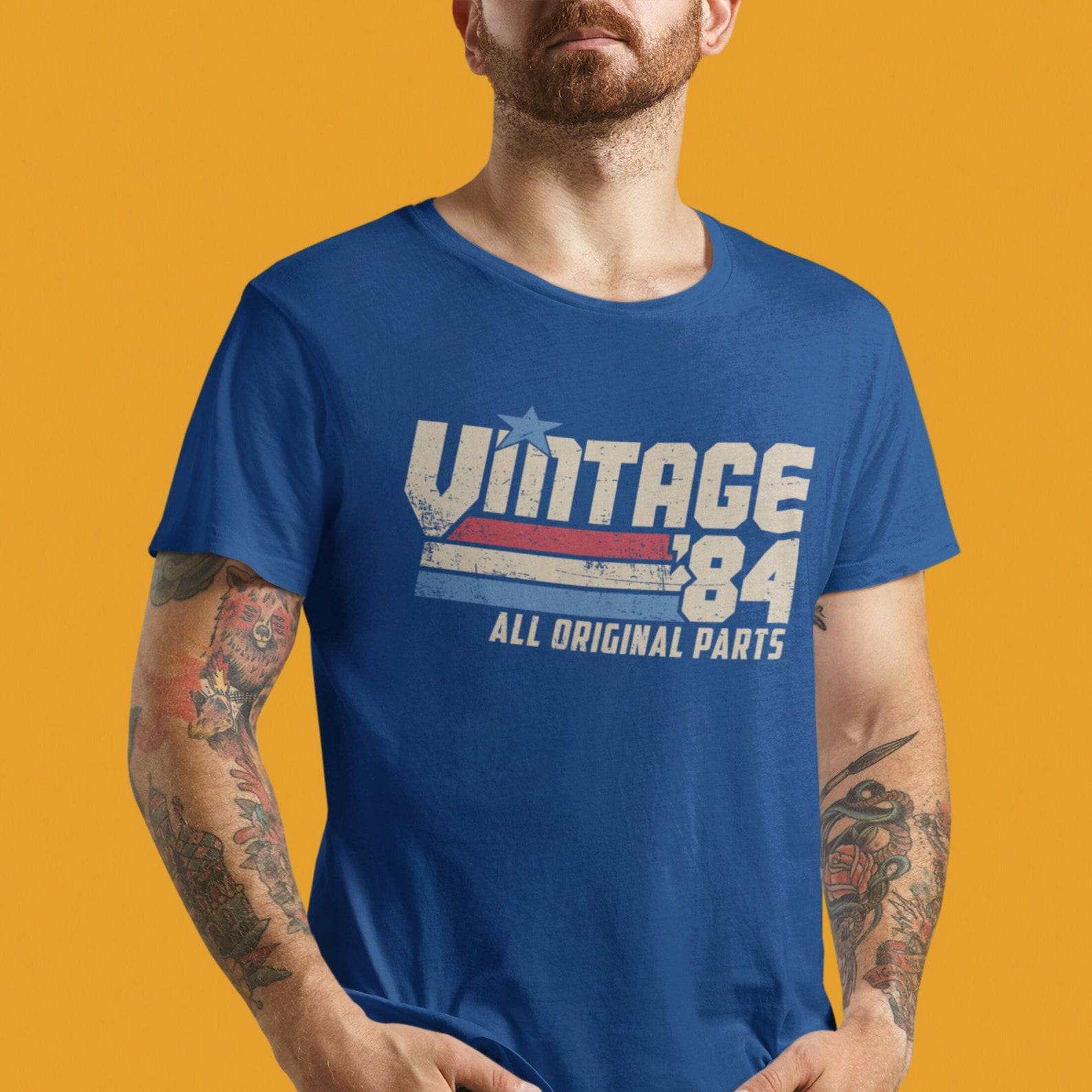 Timeless 40th Birthday Tribute Vintage 1984 T-Shirt, A Nostalgic Throwback