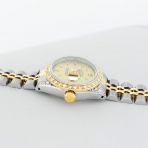 Timeless Allure Rolex Lady Datejust – A Symphony of Two-Tones and Diamond Radiance