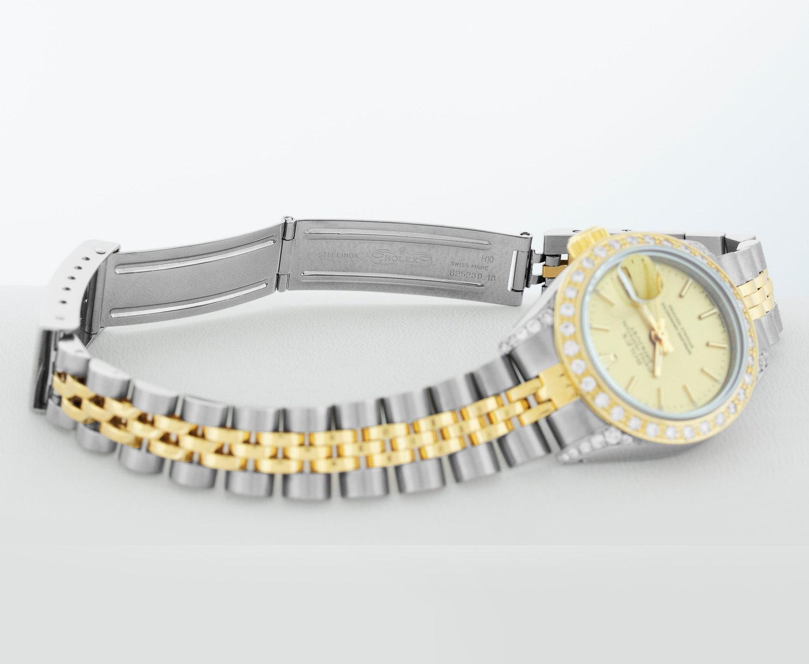 Timeless Allure Rolex Lady Datejust – A Symphony of Two-Tones and Diamond Radiance - Image 6