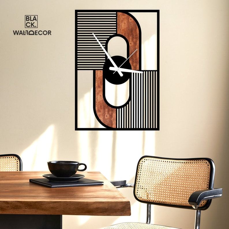 Timeless Elegance Abstract Wall Clock for Modern Spaces