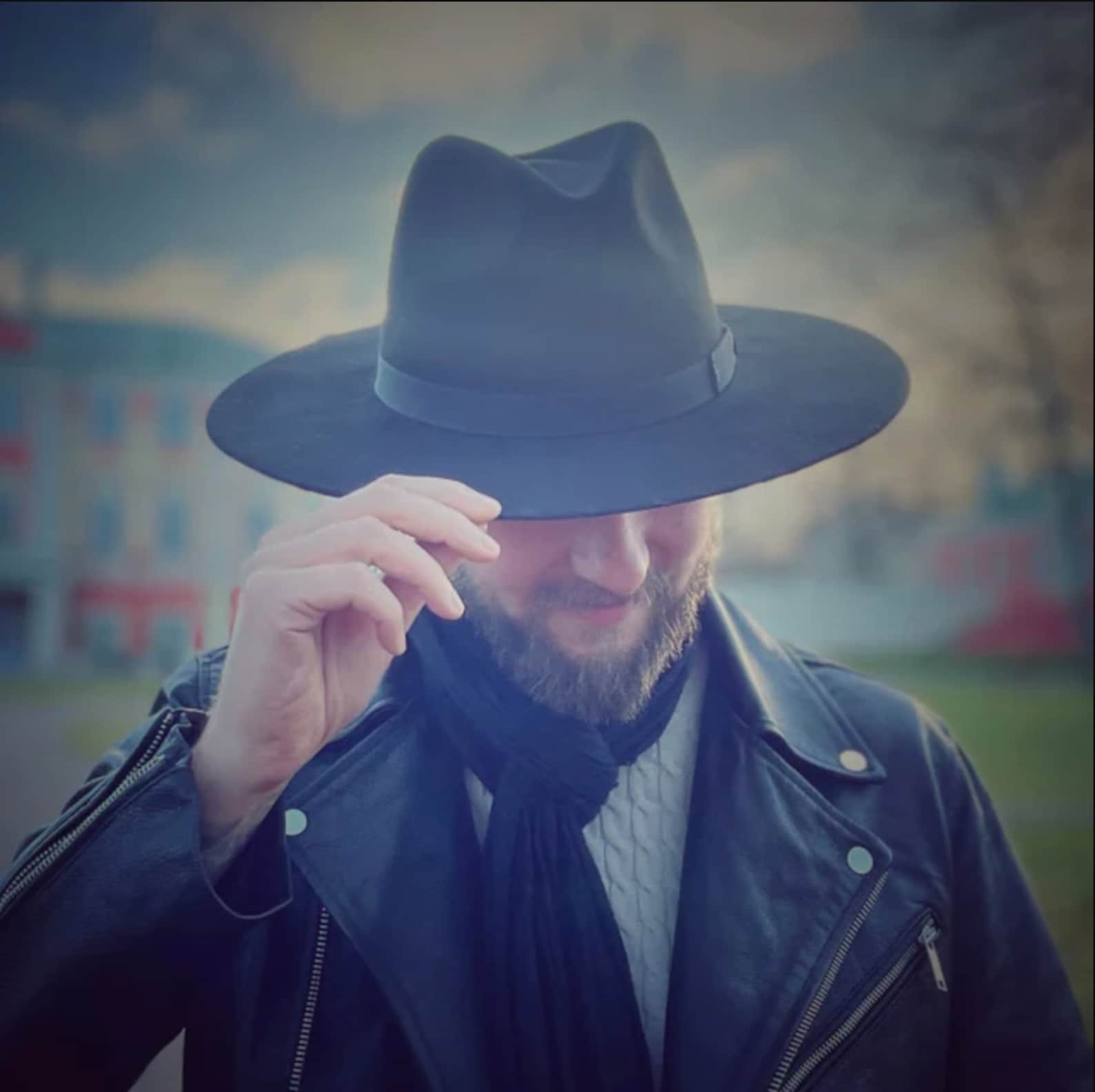 Timeless Elegance Black Fedora Hat for Women with a Wide Brim