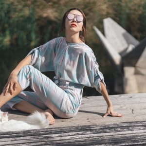 Timeless Elegance Embark on a Retro Journey with Our Vintage Jumpsuit