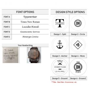 Timeless Elegance Engraved Wooden Pocket Watch, A Sustainable Item for the Modern Man