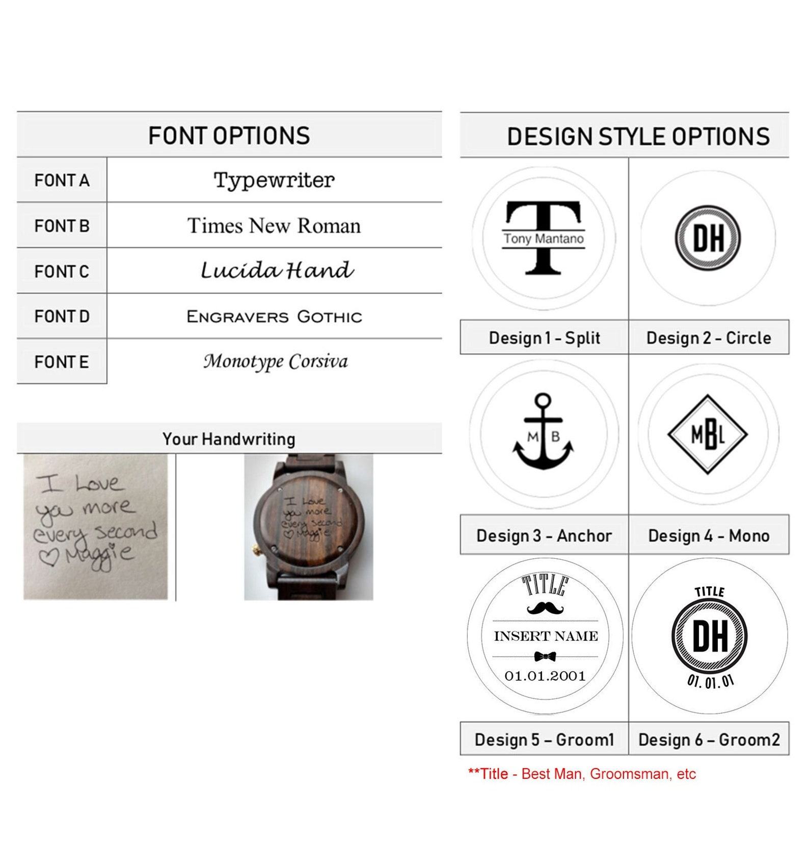 Timeless Elegance Engraved Wooden Pocket Watch, A Sustainable Item for the Modern Man - Image 5