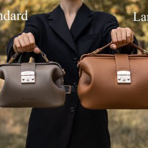 Timeless Elegance The Modern Lady’s Leather Doctor Bag for Travel and Style