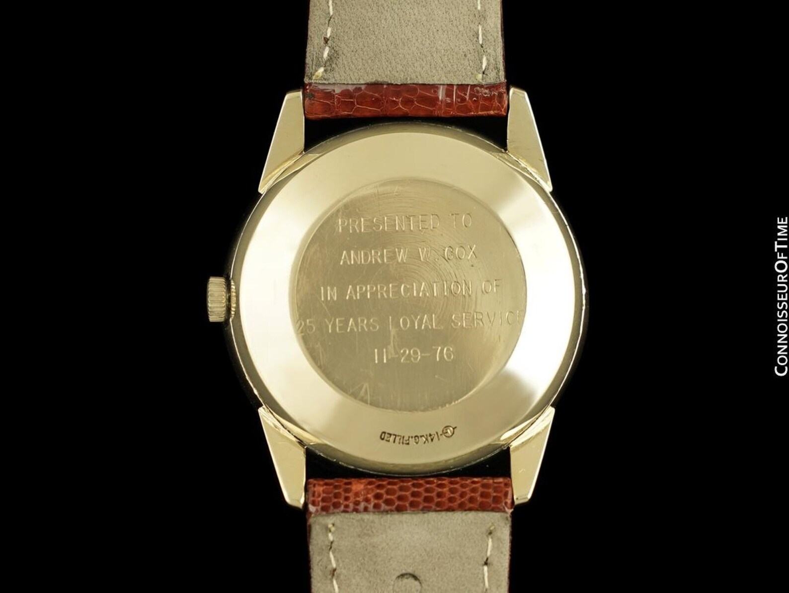 Timeless Elegance Vintage 1976 Rolex Perpetual Automatic Men’s Watch in 14K Gold Filled - Image 6