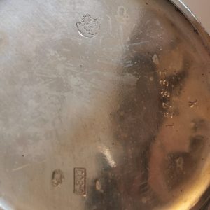 Timeless Elegance Vintage Norwegian Silver Pocket Watch by Theodor Andersen Porsgrund