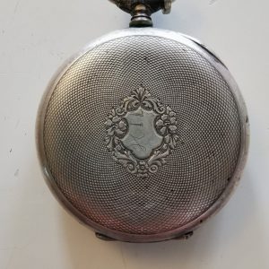 Timeless Elegance Vintage Norwegian Silver Pocket Watch by Theodor Andersen Porsgrund