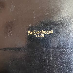 Timeless Elegance Vintage YSL Saint Laurent Black Leather Shoulder Bag (1980s)