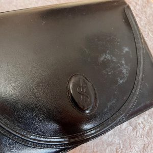 Timeless Elegance Vintage YSL Saint Laurent Black Leather Shoulder Bag (1980s)