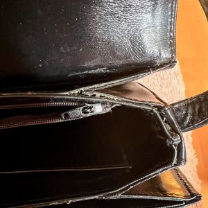 Timeless Elegance Vintage YSL Saint Laurent Black Leather Shoulder Bag (1980s)