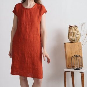 Timeless Linen Dress Embrace Comfort and Style