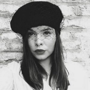 Timeless Parisian Elegance Black Veiled Beret, Embracing the Allure of the 1940s