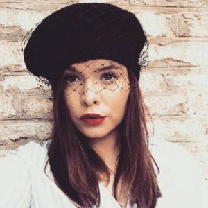 Timeless Parisian Elegance Black Veiled Beret, Embracing the Allure of the 1940s