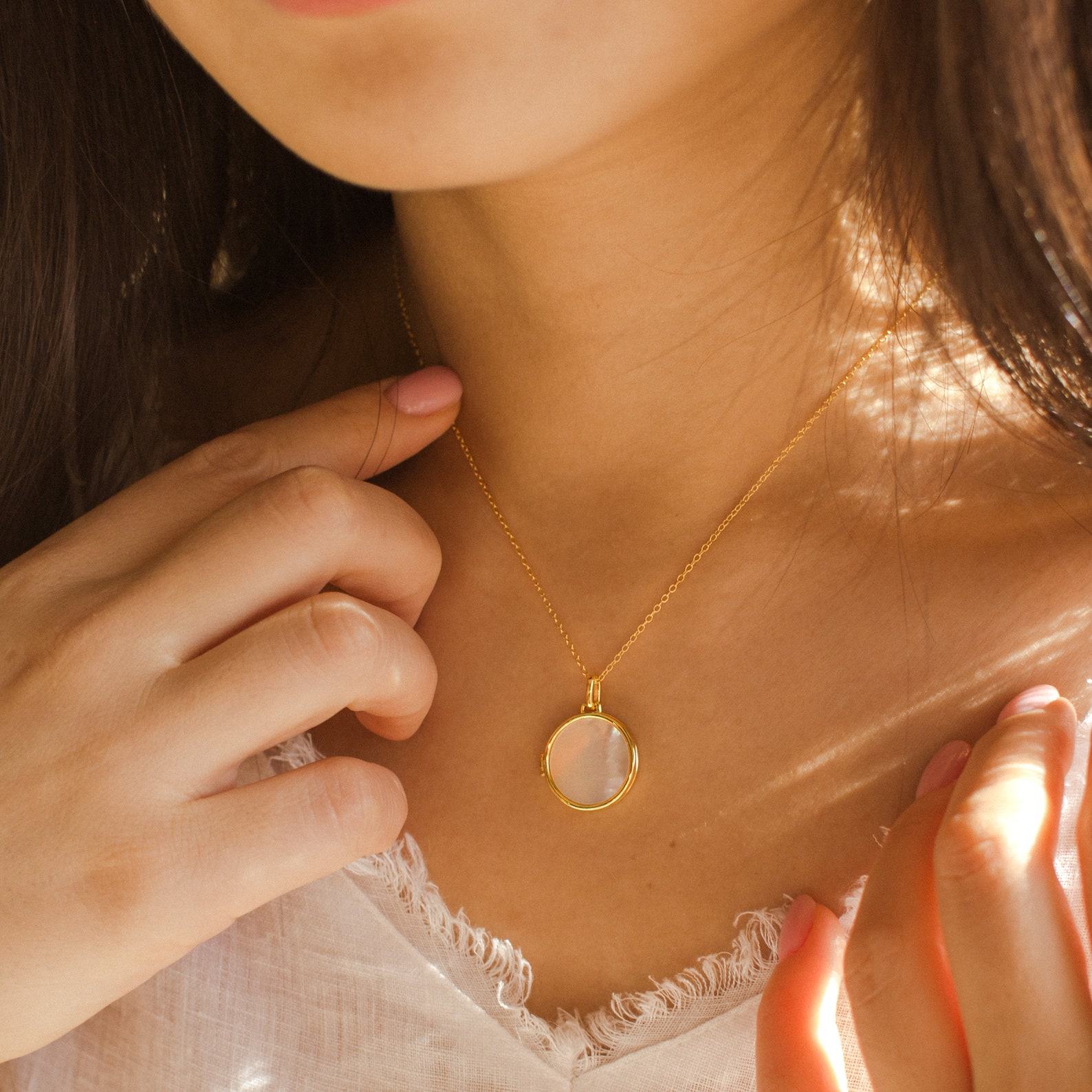 Timeless Treasures CaitlynMinimalist’s Locket Necklaces for Cherished Memories