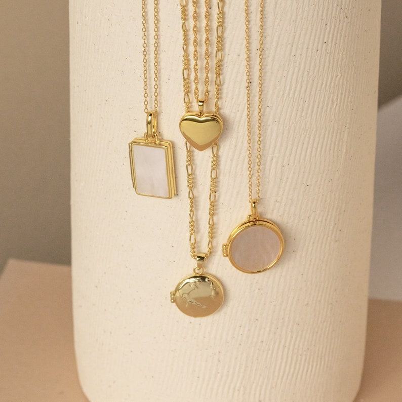 Timeless Treasures CaitlynMinimalist’s Locket Necklaces for Cherished Memories